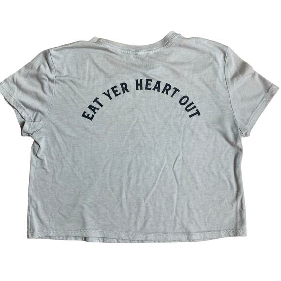 Texas Bombshell Crop Top Shirt Eat Your Heart Out Small - Picture 2 of 4